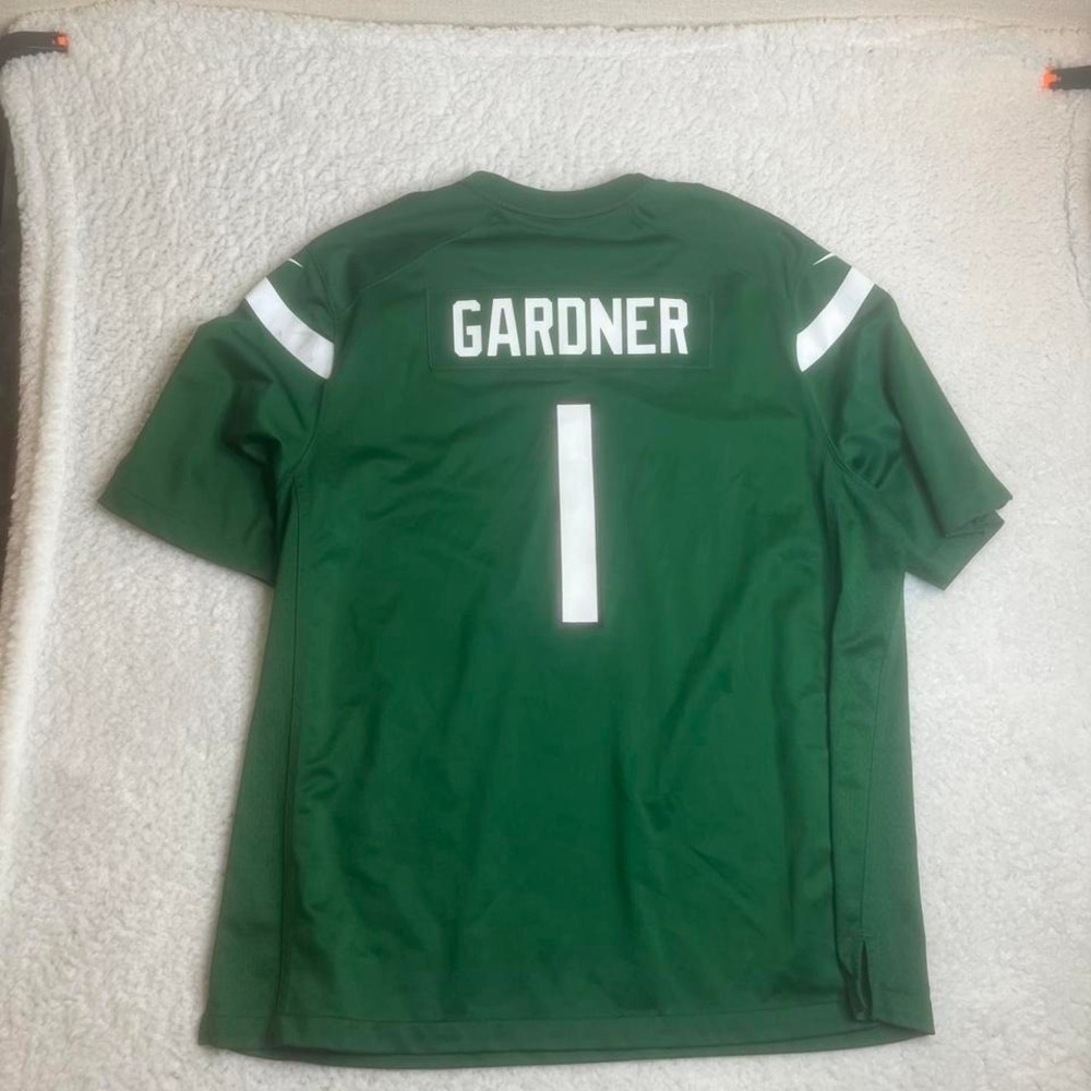 New York jets Nike Ahmed Gardner "sauce" green mens jersey‎ nfl 3xl
